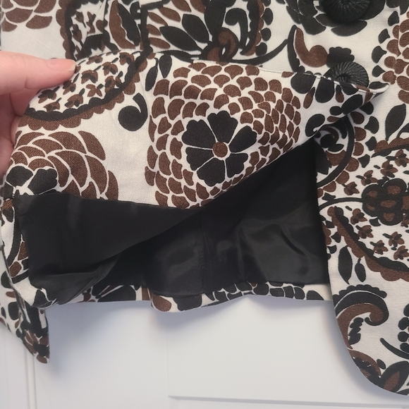 NWT Small Linen Crop Jacket size 5 - Picture 5 of 7